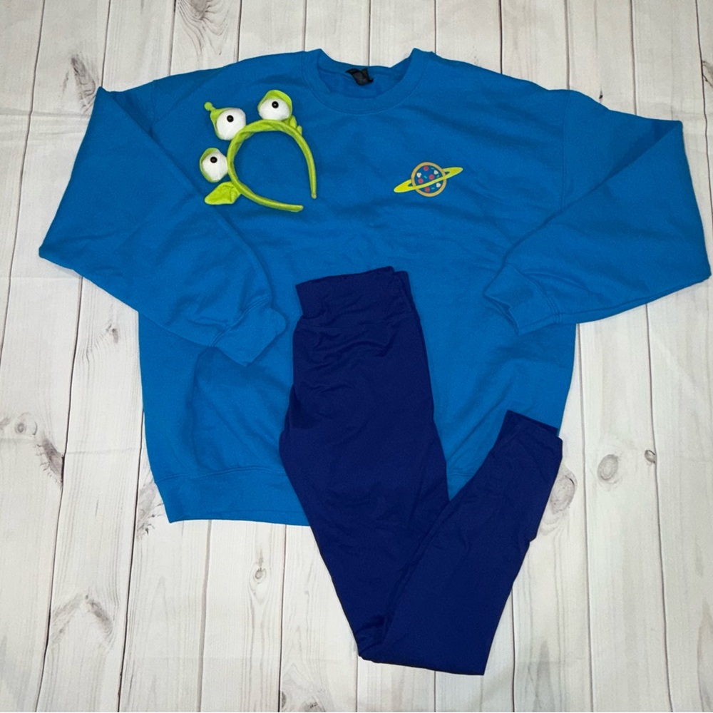 Adult Toy Story Alien Costume - Size Xl